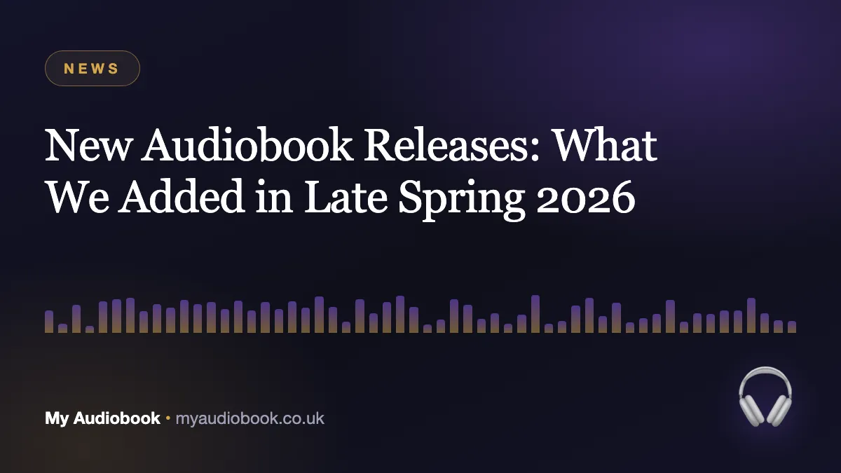 New Audiobook Releases: June 2026 Round-Up